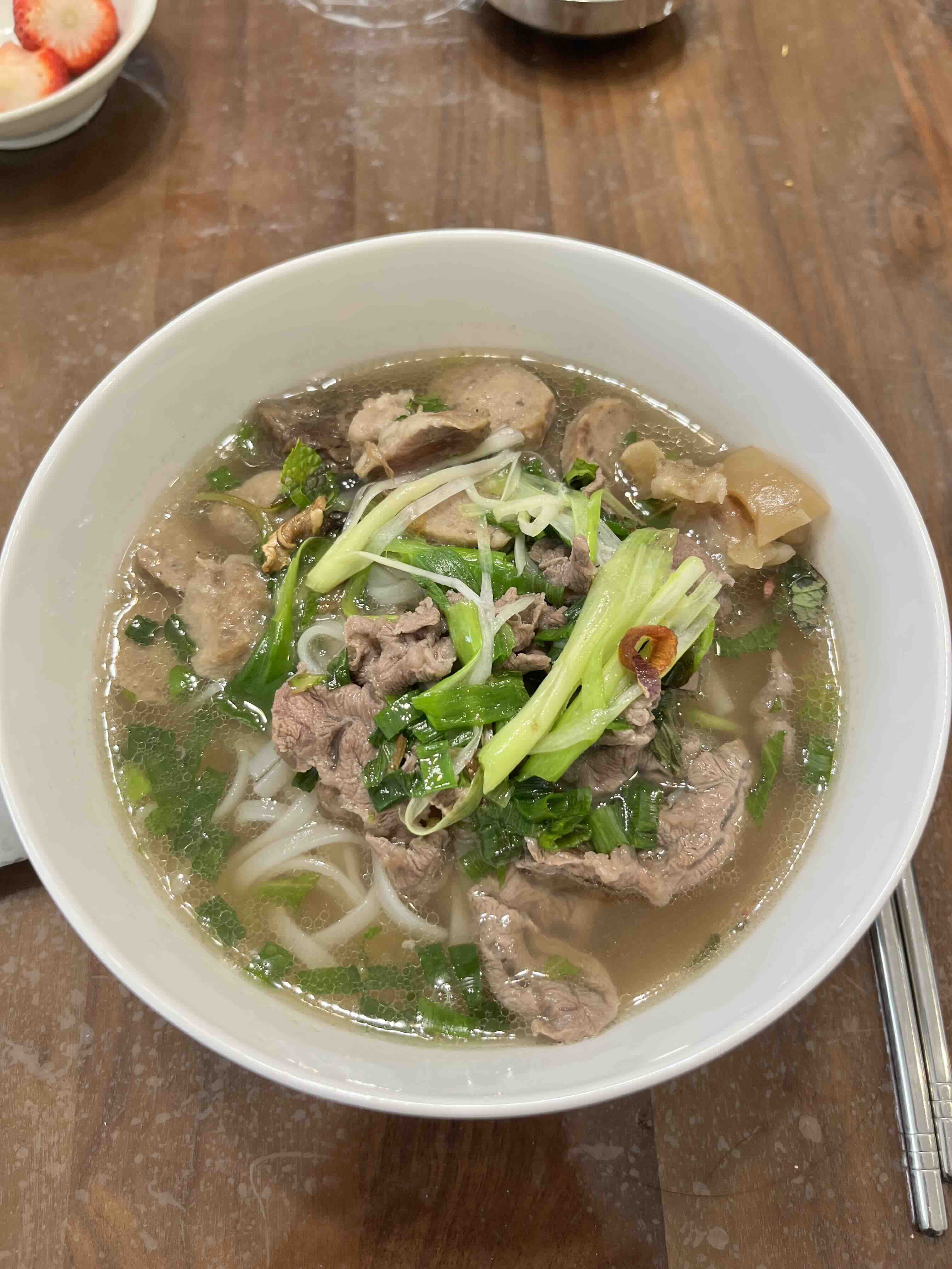 本場ナムディン風牛肉フォーのレシピ