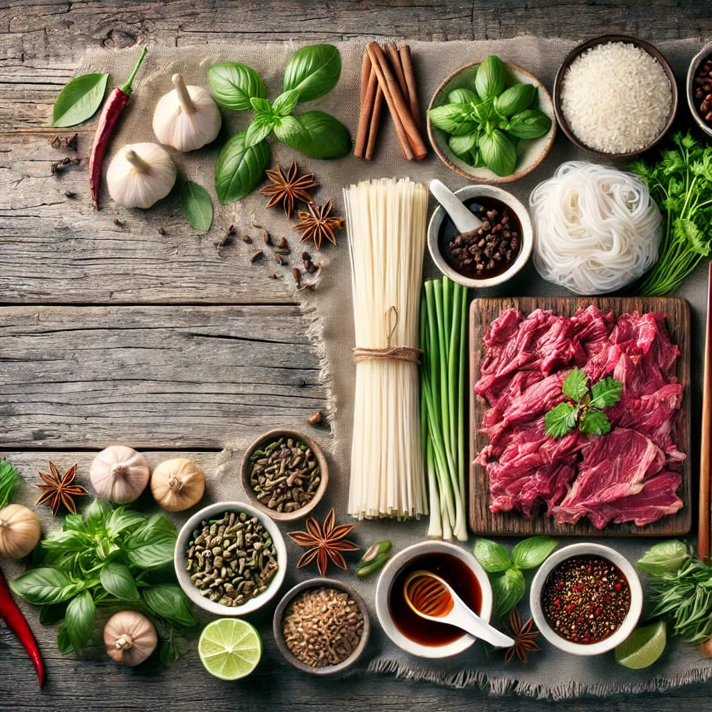 Vietnamese food ingredients