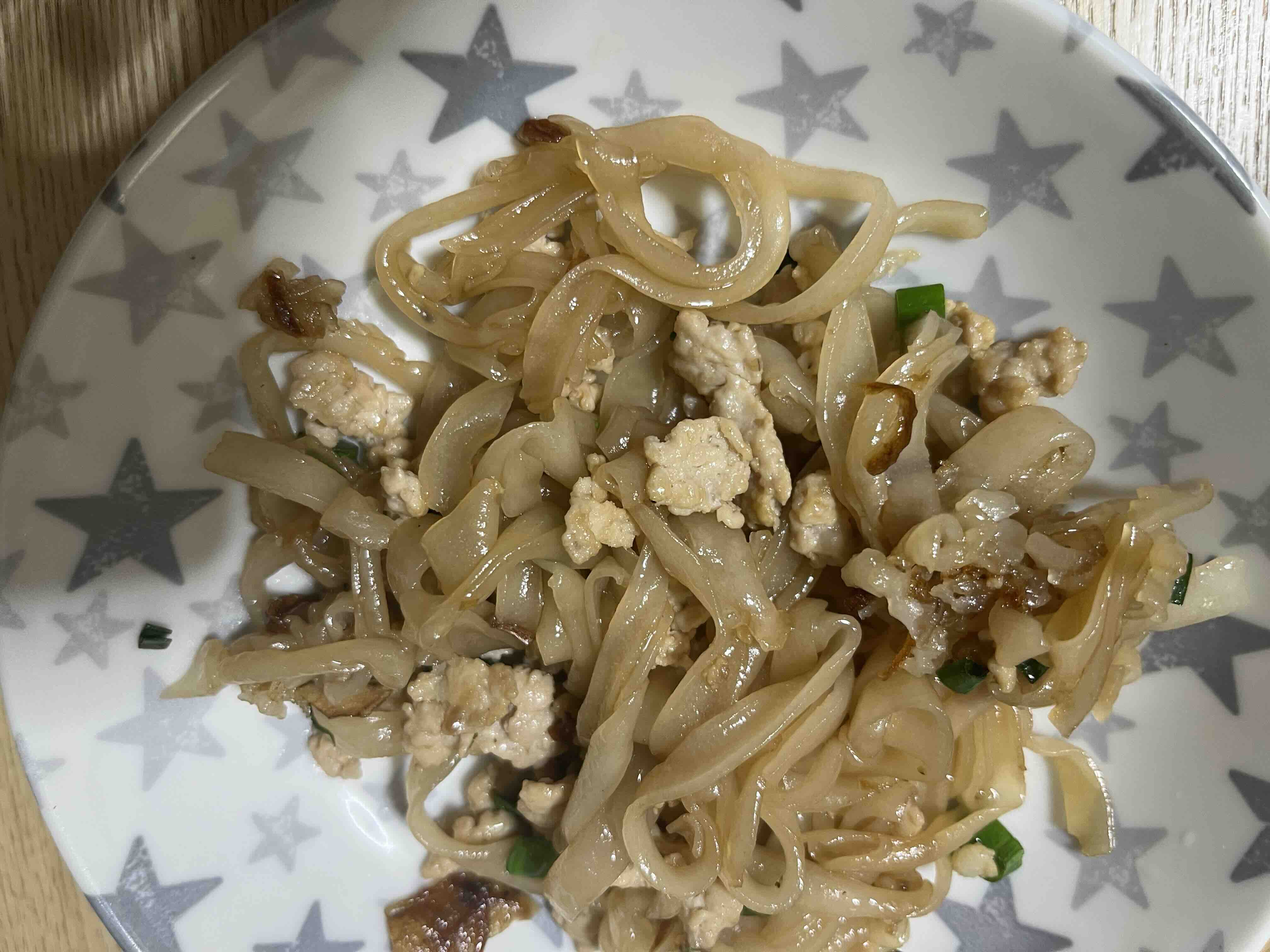 Stir-fried pho for my daughter